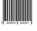 Barcode Image for UPC code 7800910202241