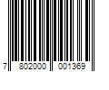 Barcode Image for UPC code 7802000001369