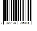 Barcode Image for UPC code 7802408005815