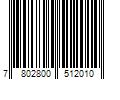 Barcode Image for UPC code 7802800512010