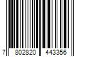 Barcode Image for UPC code 7802820443356