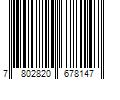 Barcode Image for UPC code 7802820678147