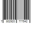 Barcode Image for UPC code 7802920777542