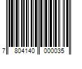 Barcode Image for UPC code 7804140000035