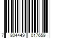 Barcode Image for UPC code 7804449017659