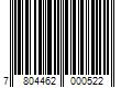 Barcode Image for UPC code 7804462000522