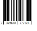 Barcode Image for UPC code 7804670770101