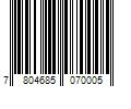 Barcode Image for UPC code 7804685070005