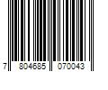 Barcode Image for UPC code 7804685070043