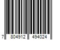 Barcode Image for UPC code 7804912494024