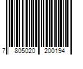 Barcode Image for UPC code 7805020200194