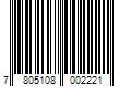 Barcode Image for UPC code 7805108002221