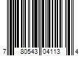 Barcode Image for UPC code 780543041134