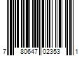 Barcode Image for UPC code 780647023531