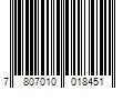 Barcode Image for UPC code 7807010018451