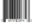 Barcode Image for UPC code 780737226743