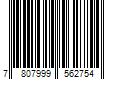 Barcode Image for UPC code 7807999562754