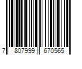 Barcode Image for UPC code 7807999670565