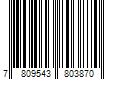 Barcode Image for UPC code 7809543803870