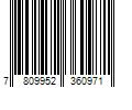 Barcode Image for UPC code 7809952360971