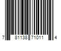 Barcode Image for UPC code 781138710114