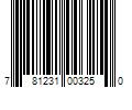 Barcode Image for UPC code 781231003250