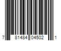 Barcode Image for UPC code 781484045021