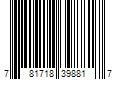 Barcode Image for UPC code 781718398817