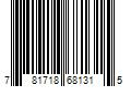 Barcode Image for UPC code 781718681315