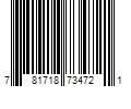 Barcode Image for UPC code 781718734721