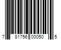 Barcode Image for UPC code 781756000505