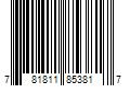 Barcode Image for UPC code 781811853817