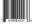 Barcode Image for UPC code 781968002236