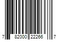 Barcode Image for UPC code 782000222667