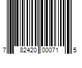 Barcode Image for UPC code 782420000715