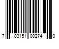 Barcode Image for UPC code 783151002740