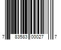 Barcode Image for UPC code 783583000277