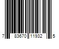 Barcode Image for UPC code 783670119325