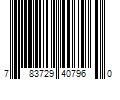 Barcode Image for UPC code 783729407960