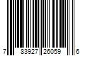 Barcode Image for UPC code 783927260596