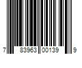 Barcode Image for UPC code 783963001399