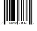 Barcode Image for UPC code 783970046437