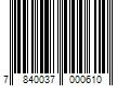 Barcode Image for UPC code 7840037000610