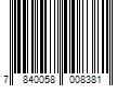 Barcode Image for UPC code 7840058008381