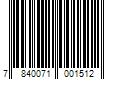 Barcode Image for UPC code 7840071001512