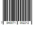 Barcode Image for UPC code 7840071002212