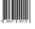 Barcode Image for UPC code 7840371000116