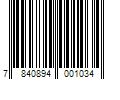 Barcode Image for UPC code 7840894001034