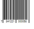 Barcode Image for UPC code 7841221000058