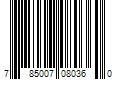 Barcode Image for UPC code 785007080360